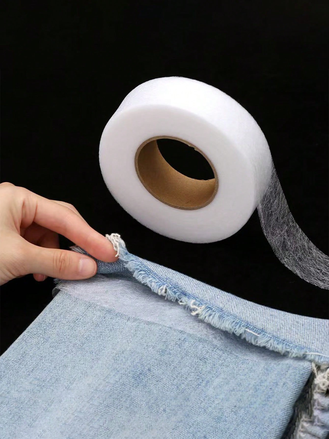 Interfacing Iron On - 1pc 양면 다리미 헤밍 테이프 강력한