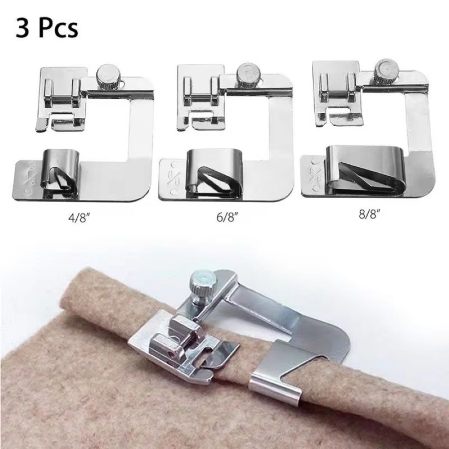 Textile Sewing Machines - 1PCS-3PCS 13/19/25mm 가정용 재봉틀 풋 프레서
