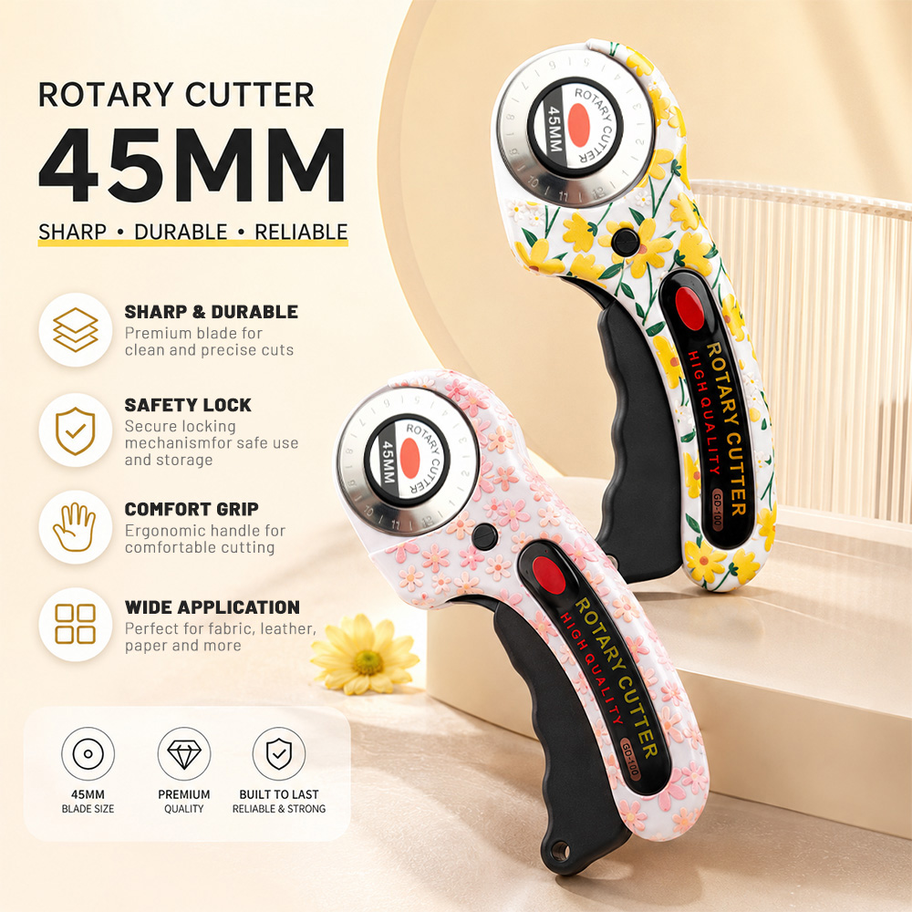 Rotary Cutter Fabric - 로터리 커터 45mm 카드 종이 재봉