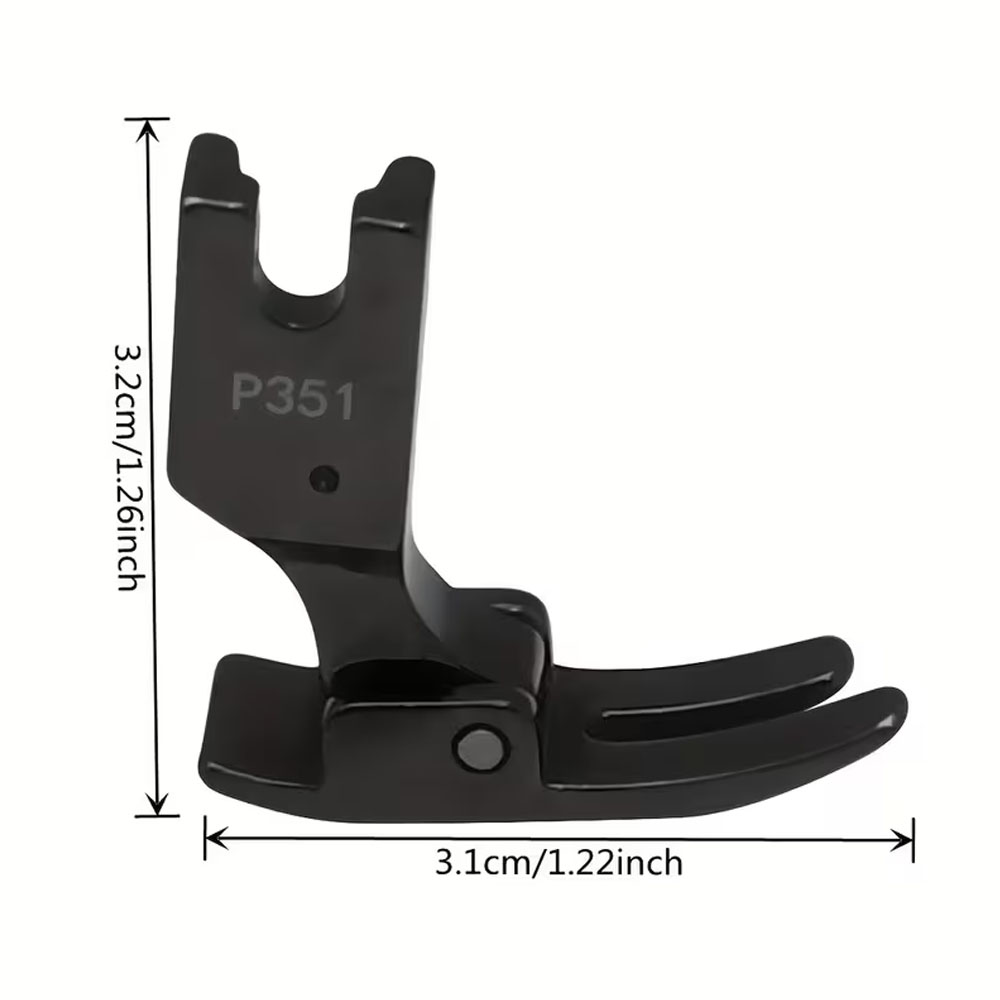 P351 올스틸 프레서풋 블랙 정전기 방지 전압 프레서 - Textile Sewing Machines 리뷰 및 가격