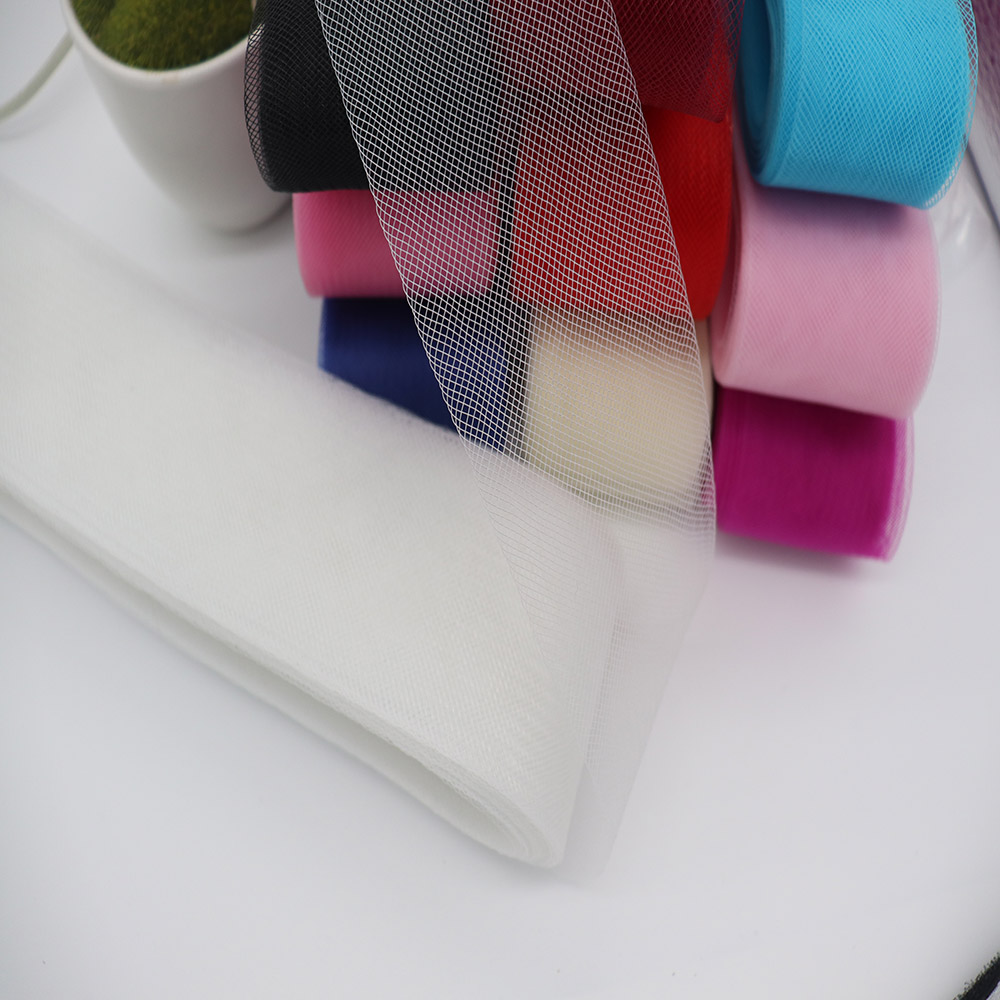 부드러운 폴리에스터 메쉬 리본 플랫 플레인 크리놀린 브 - Sewing Fabric 리뷰 및 가격