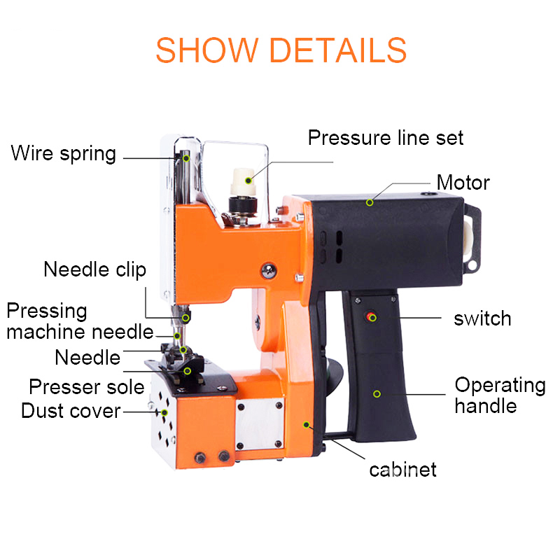 휴대용 전기 재봉틀 가정용 다기능 공예 홈 섬유 산업  - Sewing Machine In Textile 리뷰 및 가격