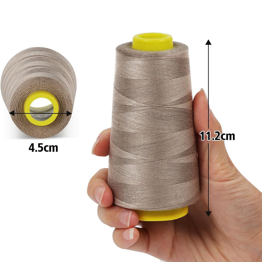 서거 재봉틀용 오버록 콘, 재봉실 100% 폴리에스터  - Serger Thread Cone 리뷰 및 가격