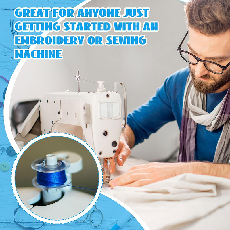 25개 홈 재봉틀 바닥 실 보빈 세트 재봉 액세서리 브 - Sewing Machine Yarn 리뷰 및 가격