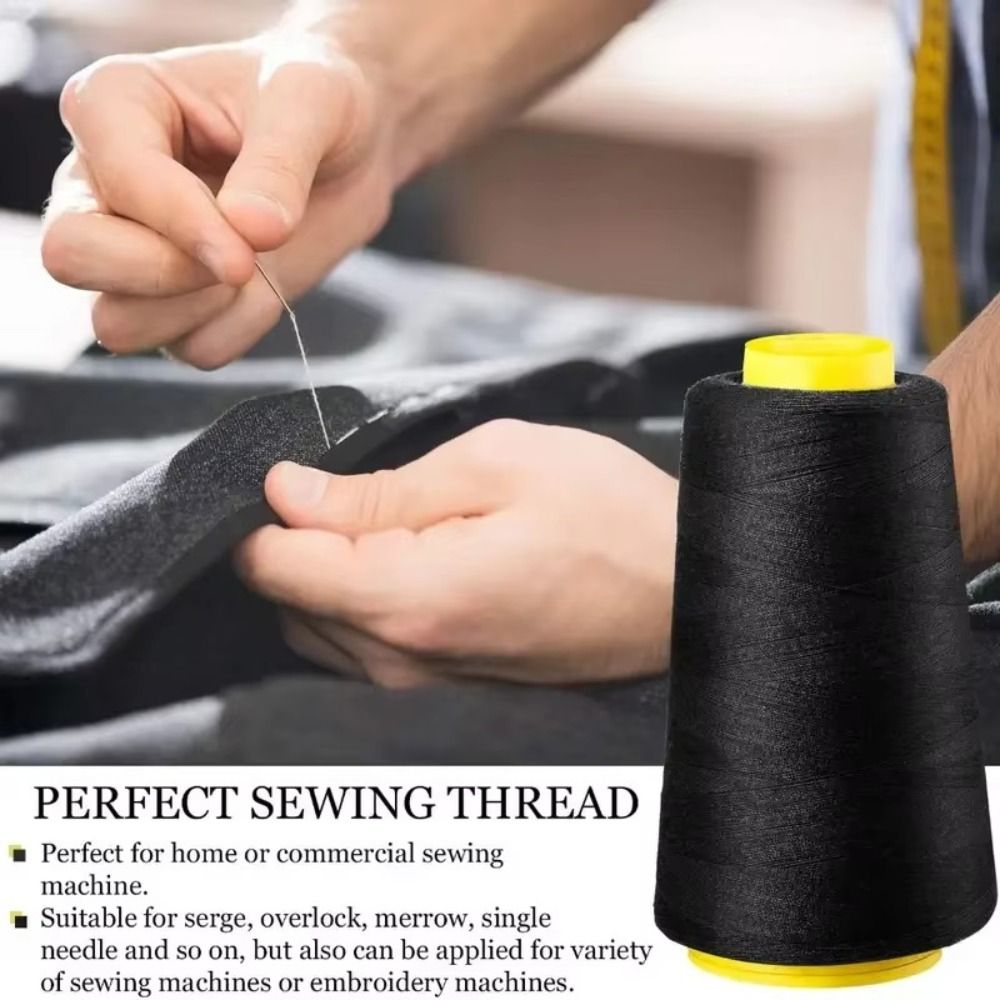 1롤 3000야드 각 롤당 100% 폴리에스터 콘 스풀 - Serger Thread Cone 리뷰 및 가격