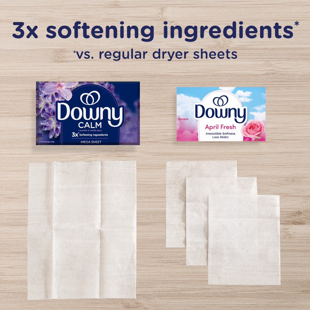 라벤더 바닐라 향의 진정 및 휴식을 위한 섬유 유연제  - Fabric Softener Sheet 리뷰 및 가격