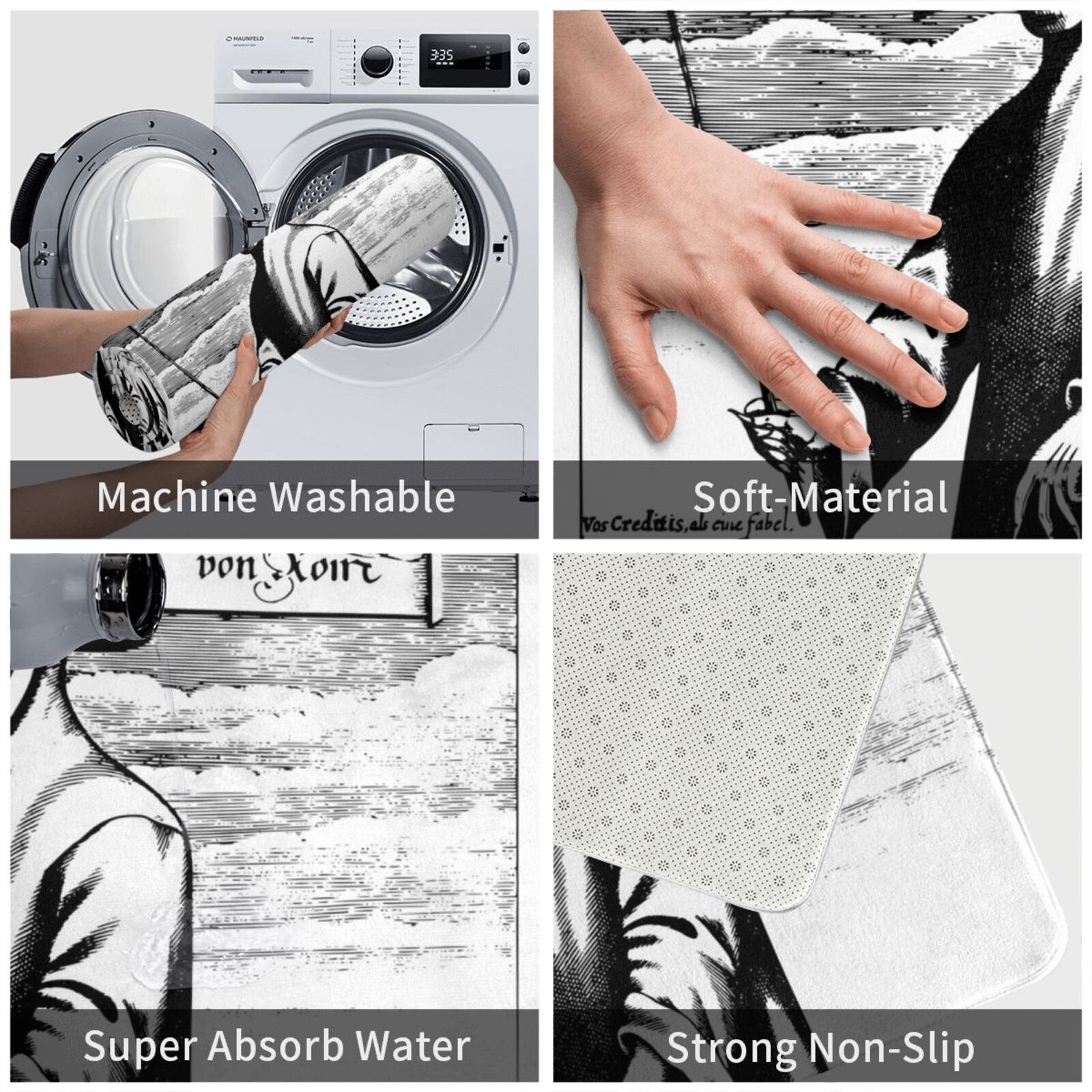 역병 중세 일러스트 카펫 매트 러그 쿠션 소프트 미끄럼 - Century Textile & Sewing Supply Avenue C North Saskatoon Sk 리뷰 및 가격