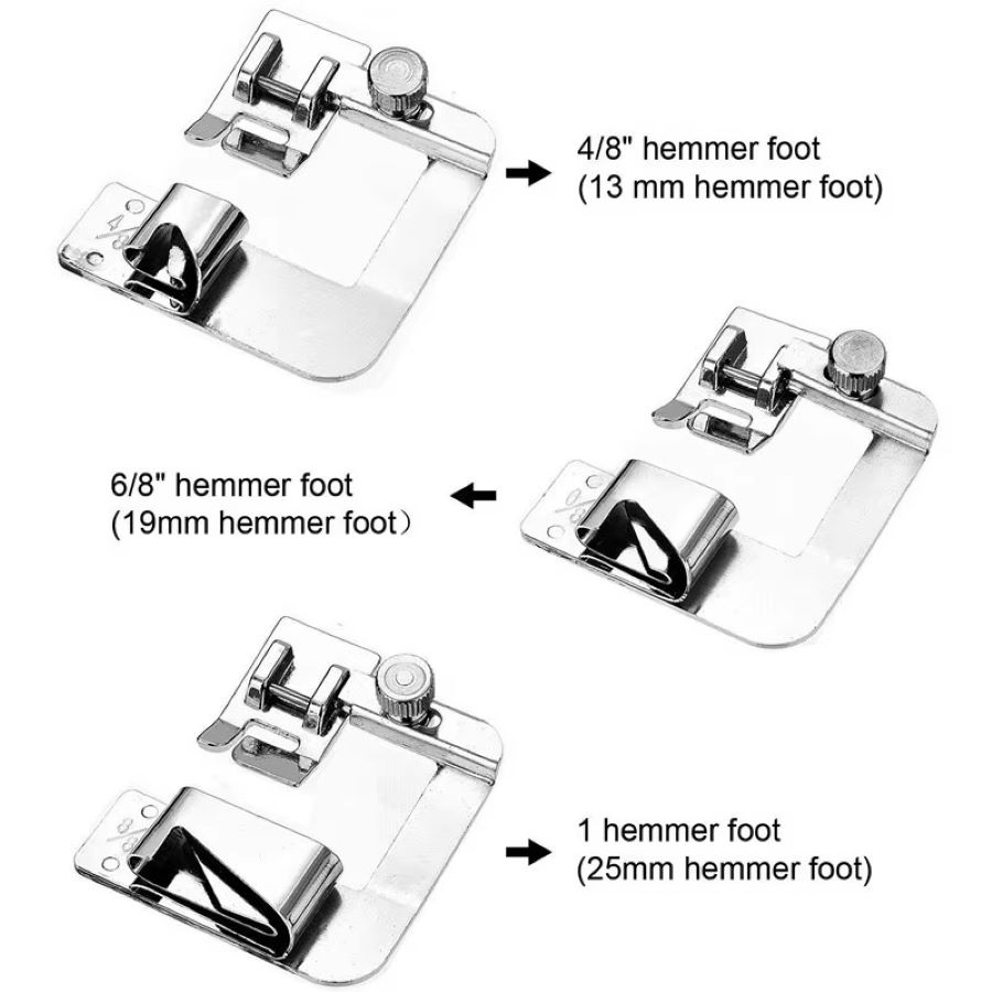 1PCS-3PCS 13/19/25mm 가정용 재봉틀 풋 - Textile Sewing Machines 리뷰 및 가격