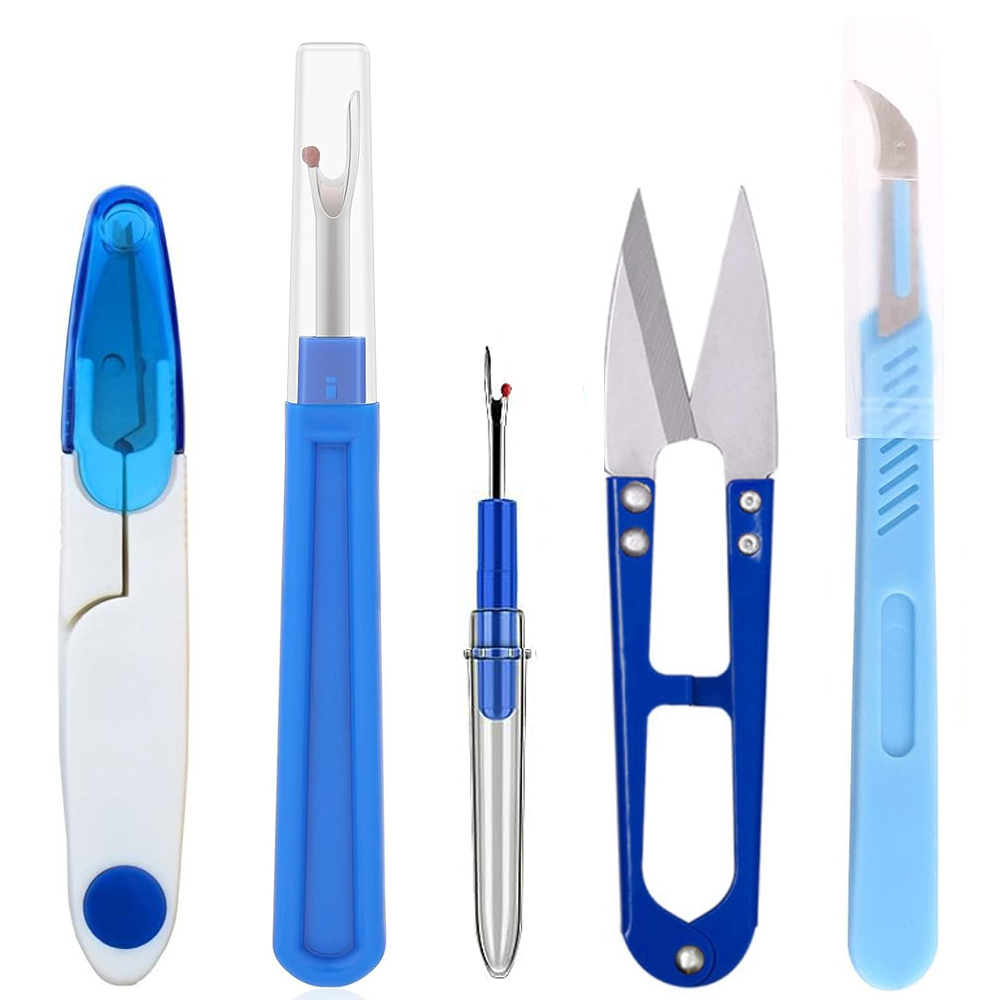 5종 재봉 도구 세트, 실 제거기 세트 및 U자형 실  - Seam Ripper Tool 리뷰 및 가격