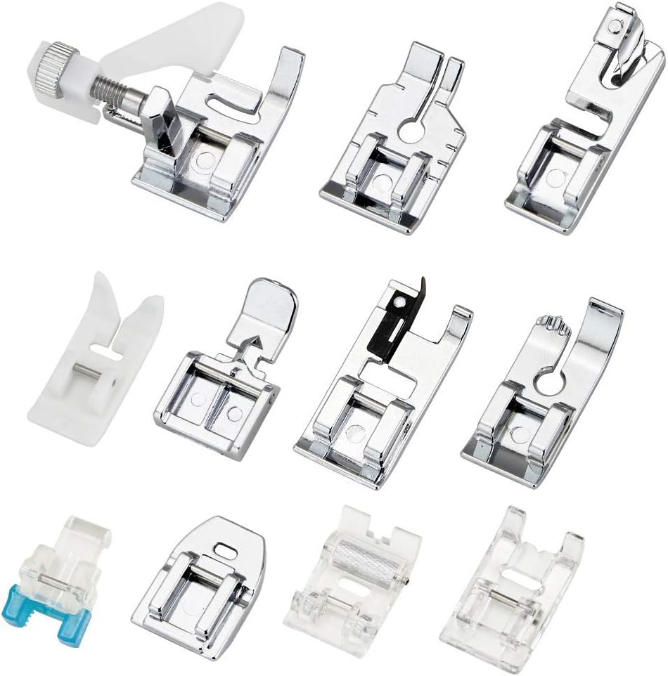 11종 프레서 풋 세트 - 브라더, 싱어, 베이비락,  - Textile Sewing Machines 리뷰 및 가격