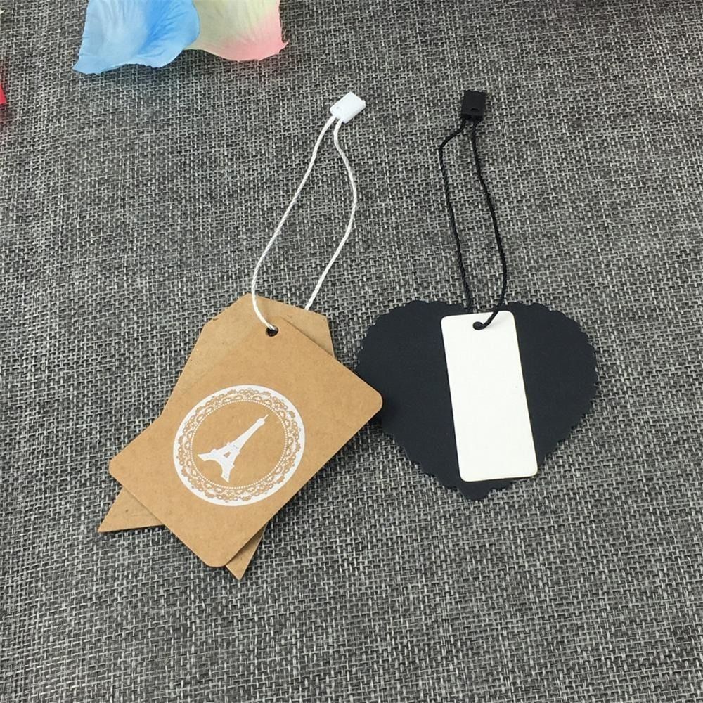 1000pcs DIY 폴리에스테르 태그 로프 일회용 흰 - Sewing Labels 리뷰 및 가격