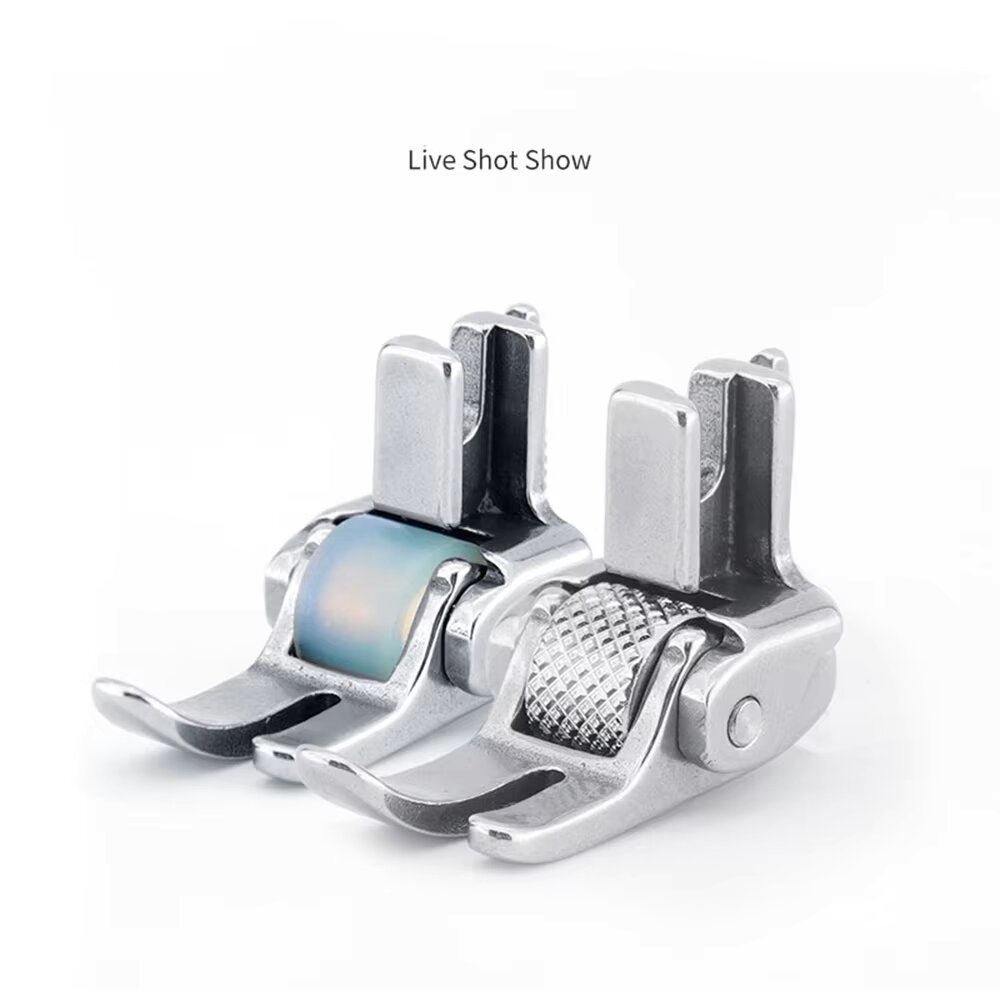 구식 발바퀴식 재봉틀용 올스틸 롤러 프레서풋, 버터플라 - Textile Sewing Machines 리뷰 및 가격
