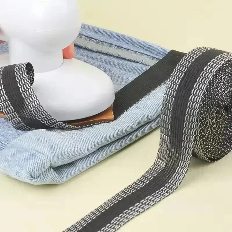 50M 자가 접착 바지 밑단 테이프 바지 가장자리 테이 - Interfacing Iron On 리뷰 및 가격