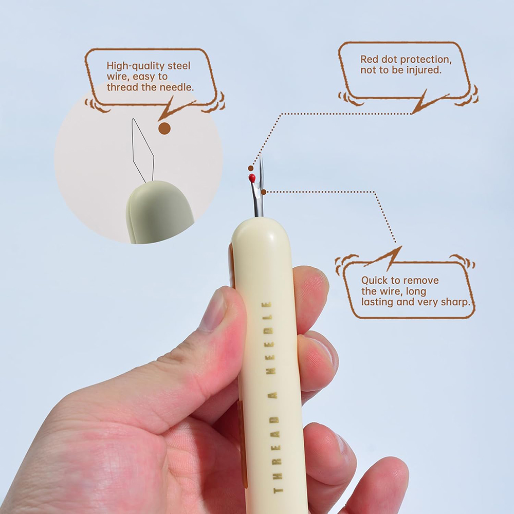 2 in 1 바늘 실꿰기 솔기 리퍼 스레딩 및 손 바느 - Seam Ripper Tool 리뷰 및 가격