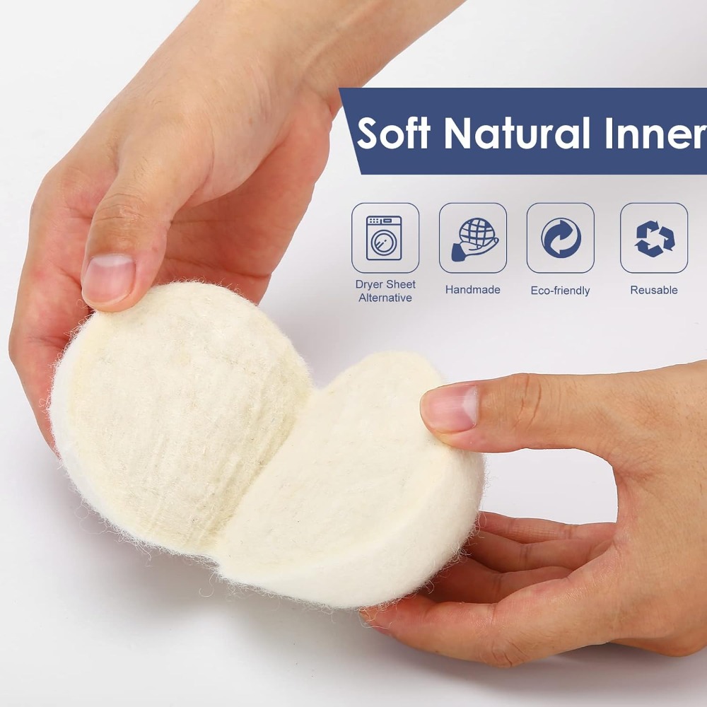 수제 초대형 울 드라이어볼 3개입 100% 뉴질랜드산  - Fabric Softener Sheet 리뷰 및 가격