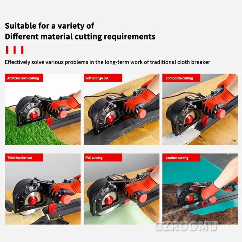 168MM 110V 전기 회전식 원단 절단기 – 자동  - Rotary Cutter Fabric 리뷰 및 가격