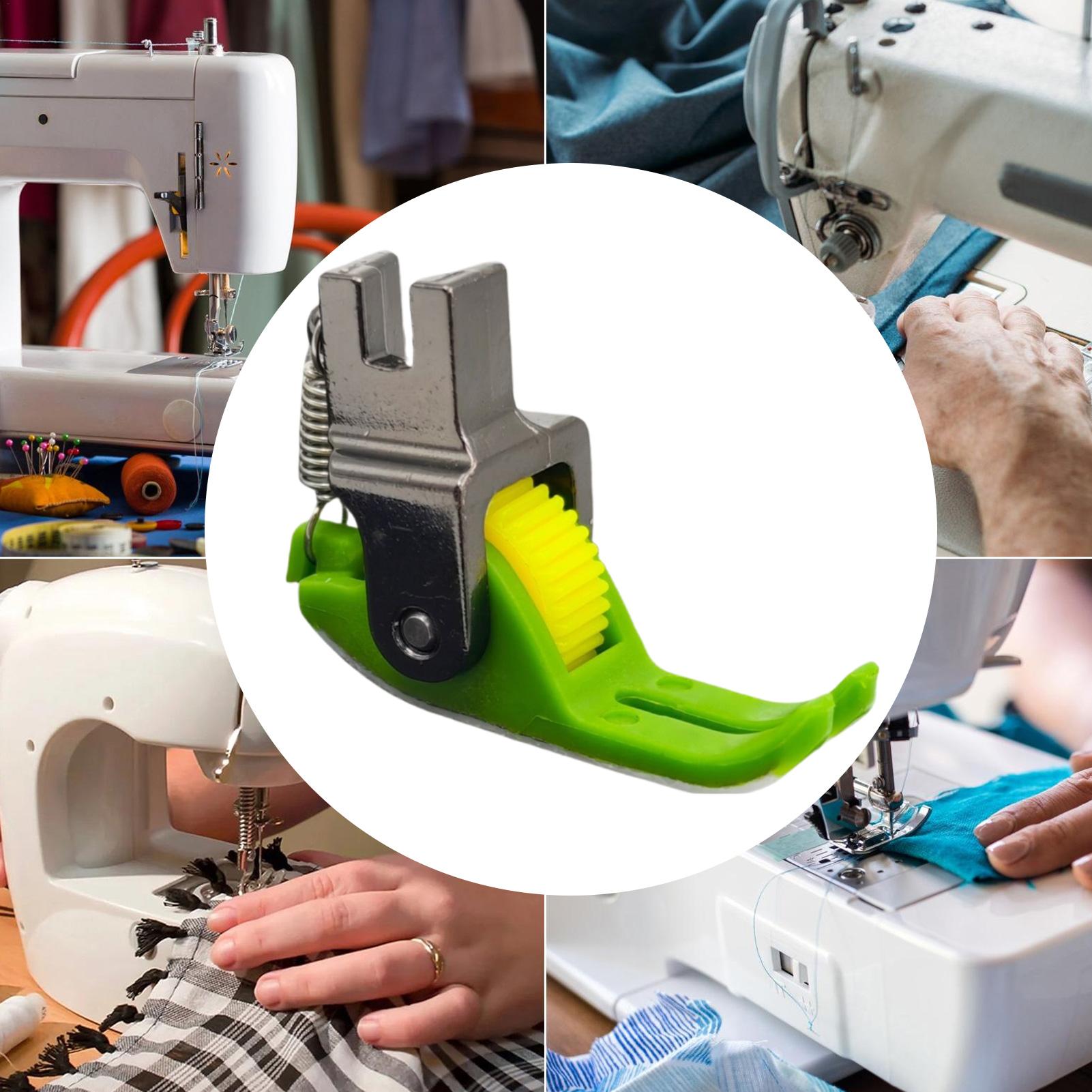 새로운 모델 플랫 카 지퍼 롤러 프레서풋 프레스 톱스티 - Textile Sewing Machines 리뷰 및 가격