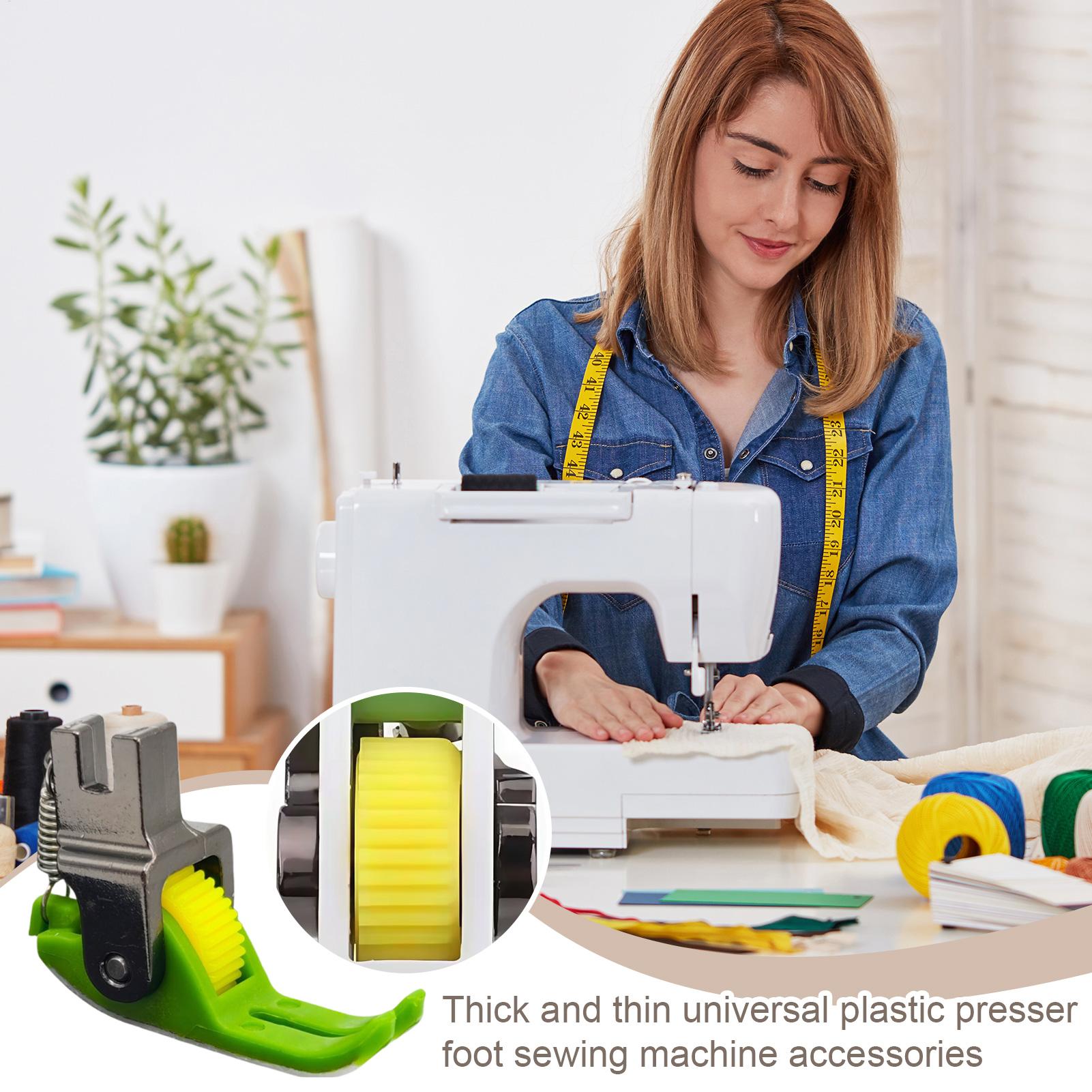 새로운 모델 플랫 카 지퍼 롤러 프레서풋 프레스 톱스티 - Textile Sewing Machines 리뷰 및 가격