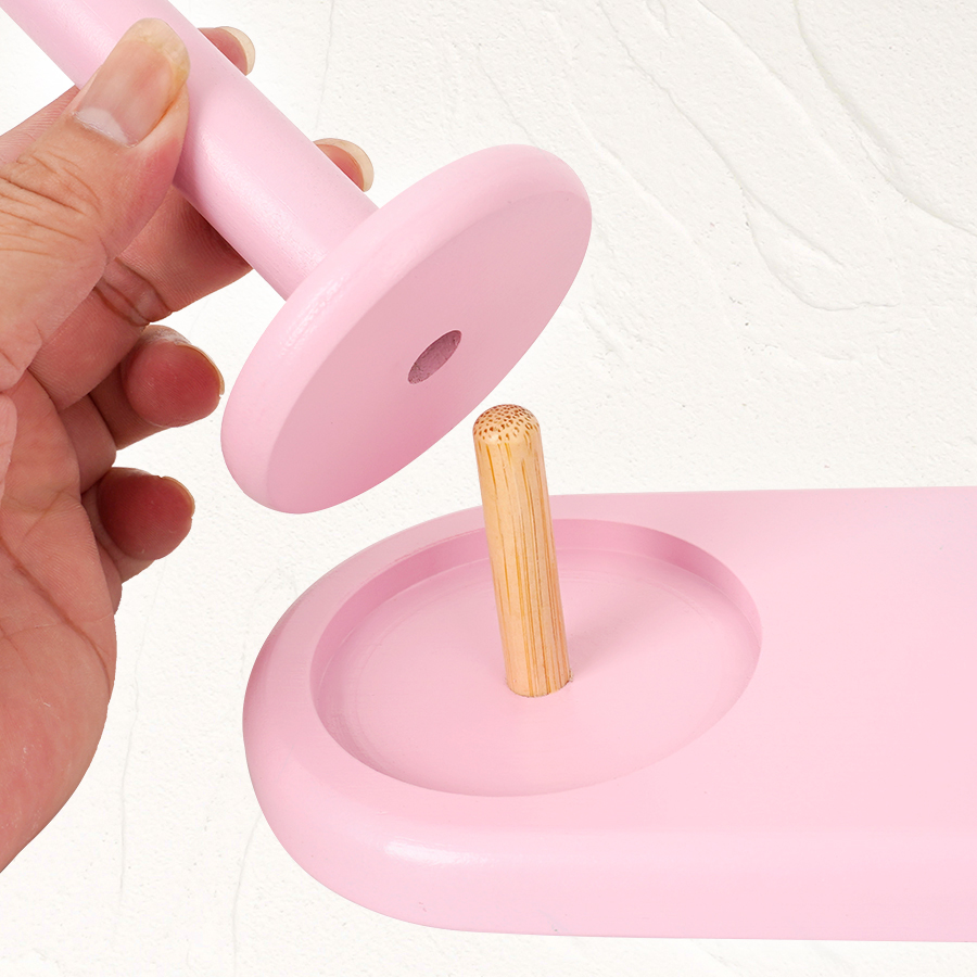 1pc 이중 축 목재 원사 홀더, 재봉틀용 회전식 목재 - Sewing Machine Yarn 리뷰 및 가격