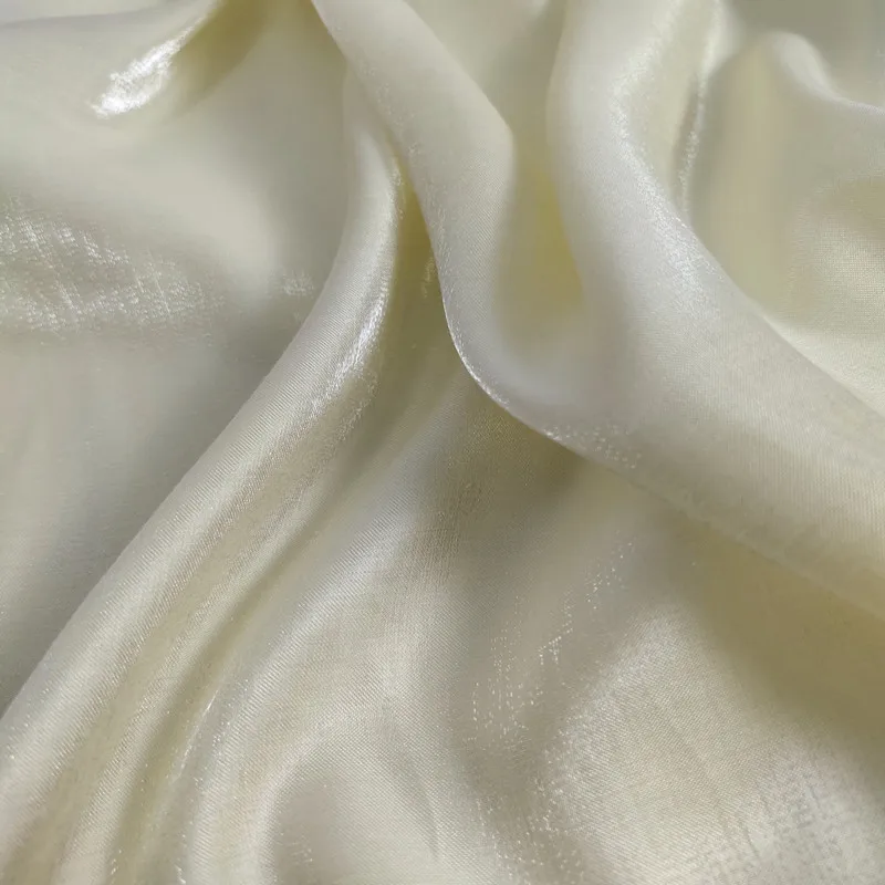 그라데이션 색상 변화 유리 실크 새틴 원단 반짝이는 크 - Sewing Fabric 리뷰 및 가격