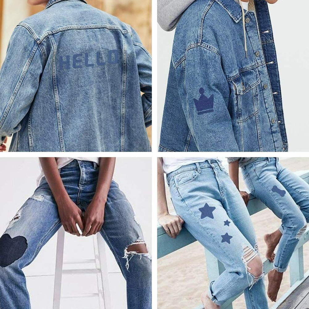 20Pcs 데님 컷 조각 철 패브릭 패치에 DIY 직사 - Velcro Sew On 리뷰 및 가격