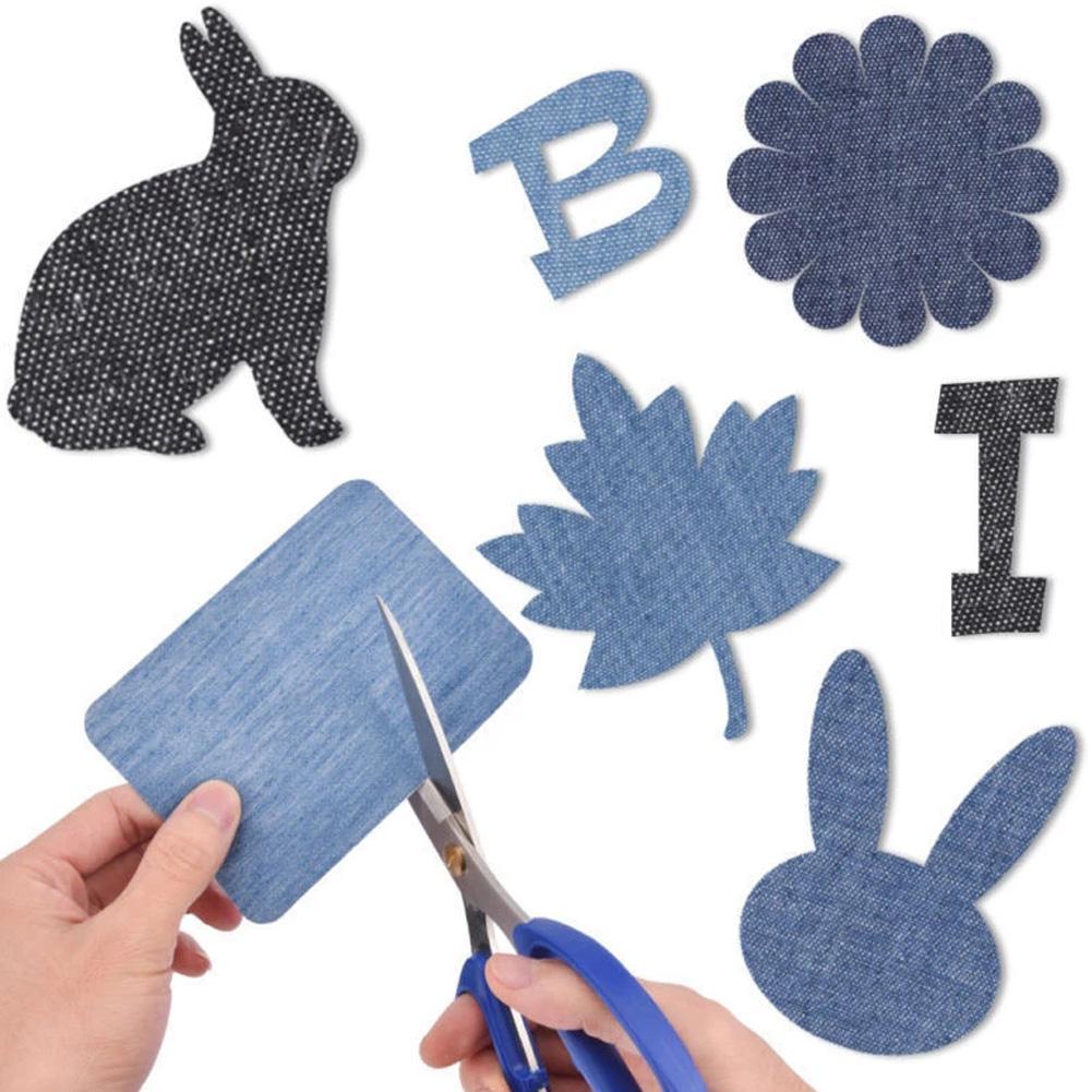20Pcs 데님 컷 조각 철 패브릭 패치에 DIY 직사 - Velcro Sew On 리뷰 및 가격
