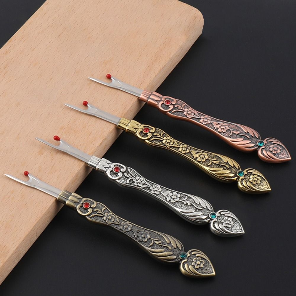 빈티지 스테인리스 스틸 핸들 공예 실 커터, 솔기 리퍼 - Seam Ripper Tool 리뷰 및 가격