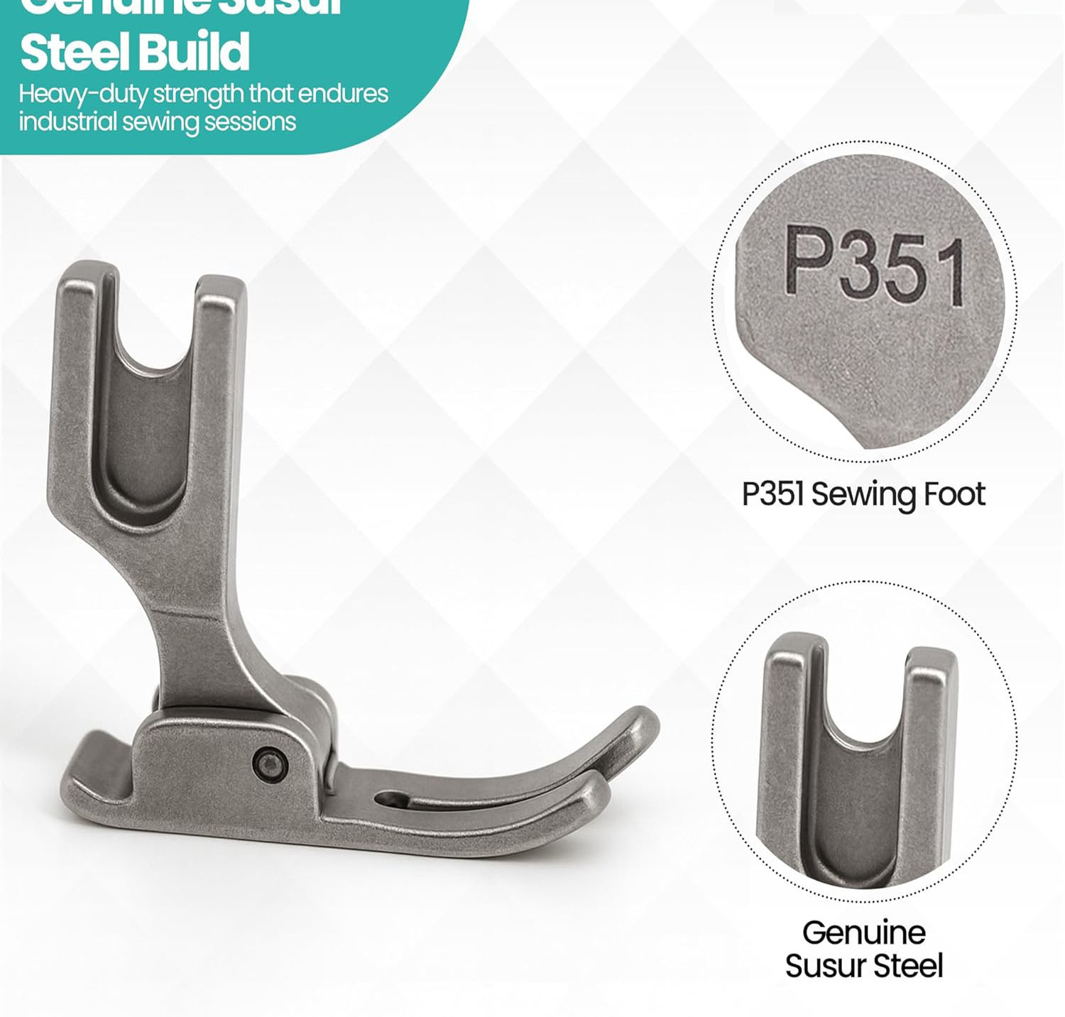 P351 산업용 재봉틀용 표준 프레서풋, 직선 스티치  - Textile Sewing Machines 리뷰 및 가격